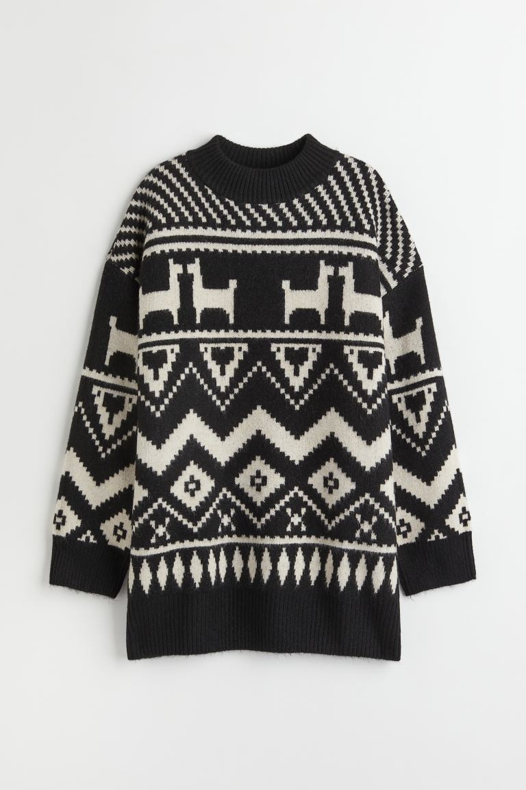 Jacquard-knit Sweater | H&M (US + CA)