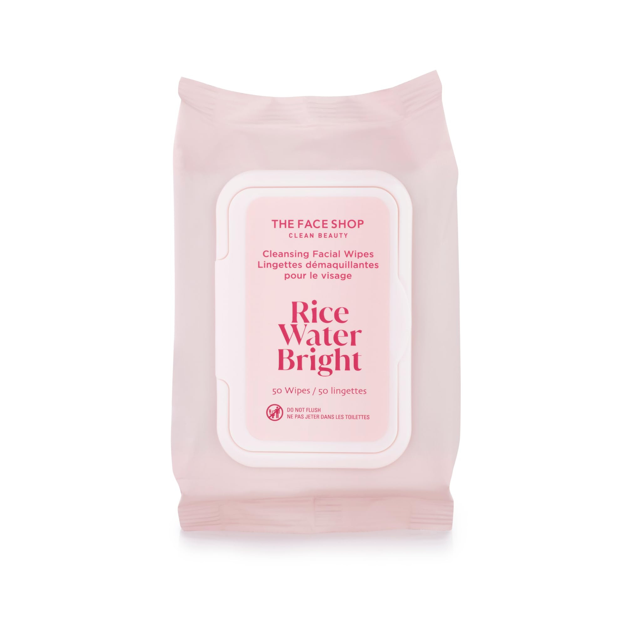 The Face Shop Rice Water Bright Makeup Remover Wipes for Face with Rice Extract, Brightening, Moi... | Amazon (US)
