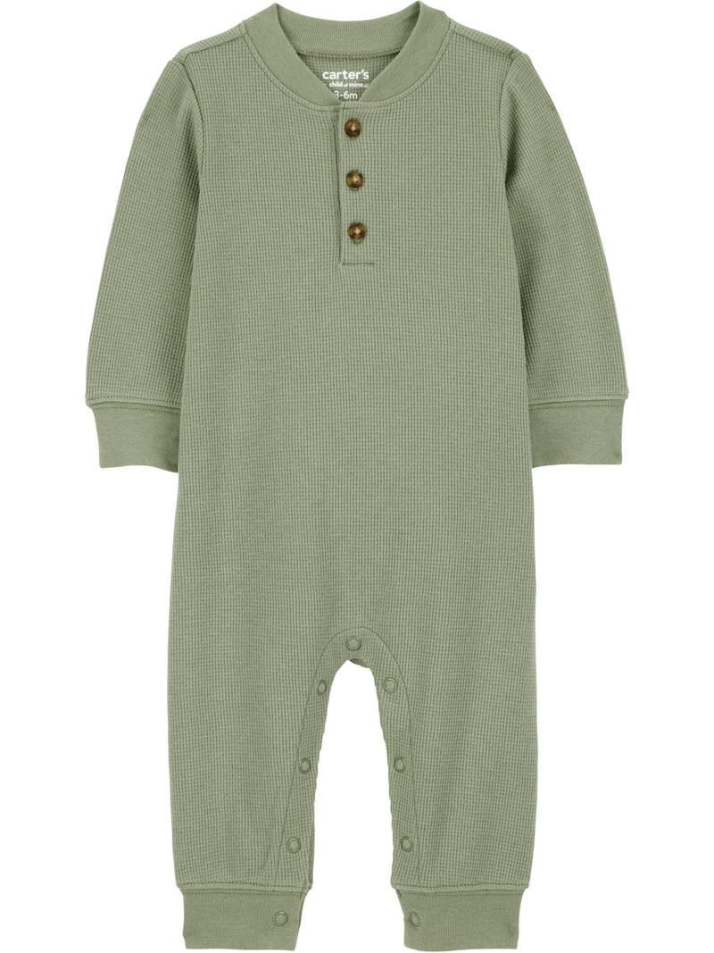 Carter's Child of Mine Baby Jumpsuit, Sizes 0/3-24 Months | Walmart (US)