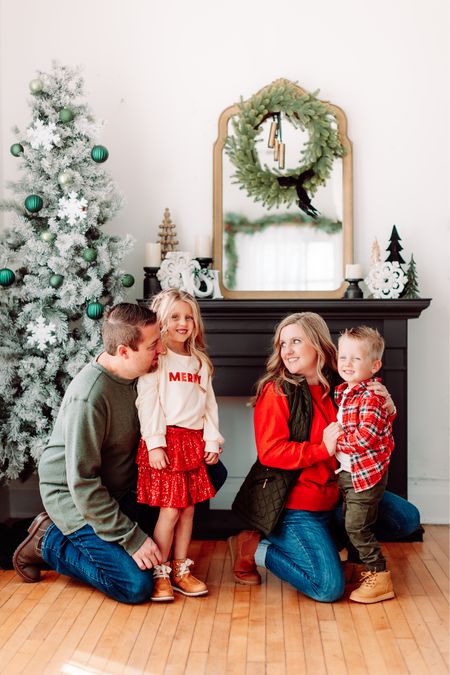 Sharing our family Christmas photo outfits. Some items we’ve had for years and pulled out for the occasion but I’ve linked similar items. Nearly everything we have on is from Target!

Style
Fashion
OOTD
GRWM
Family outfits
Toddler outfits
Toddler style
Midsize mom
Holiday outfit

#LTKSeasonal
