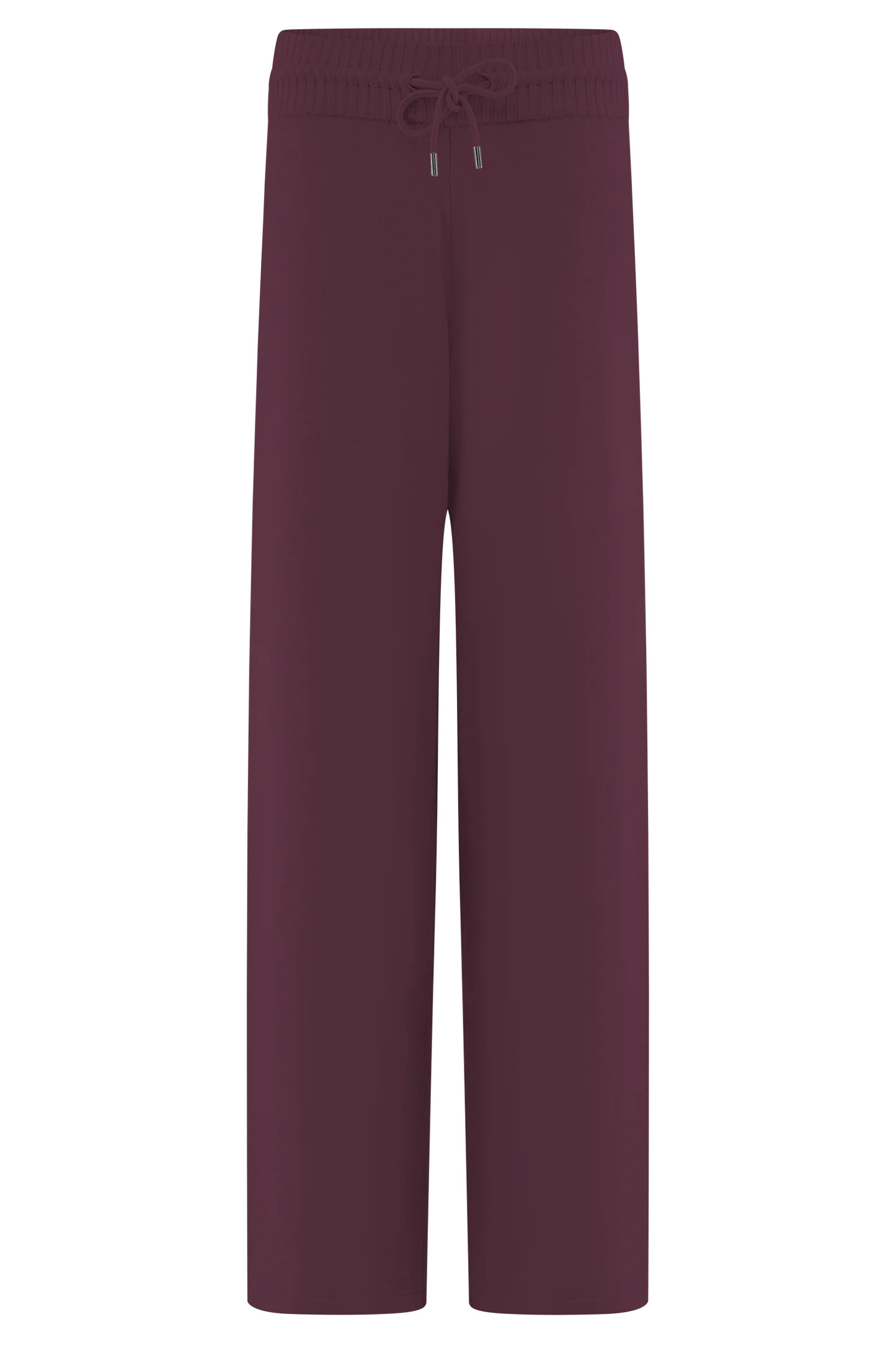 Natalya Knit Wide Leg Pants - Merlot | Meshki (APAC)