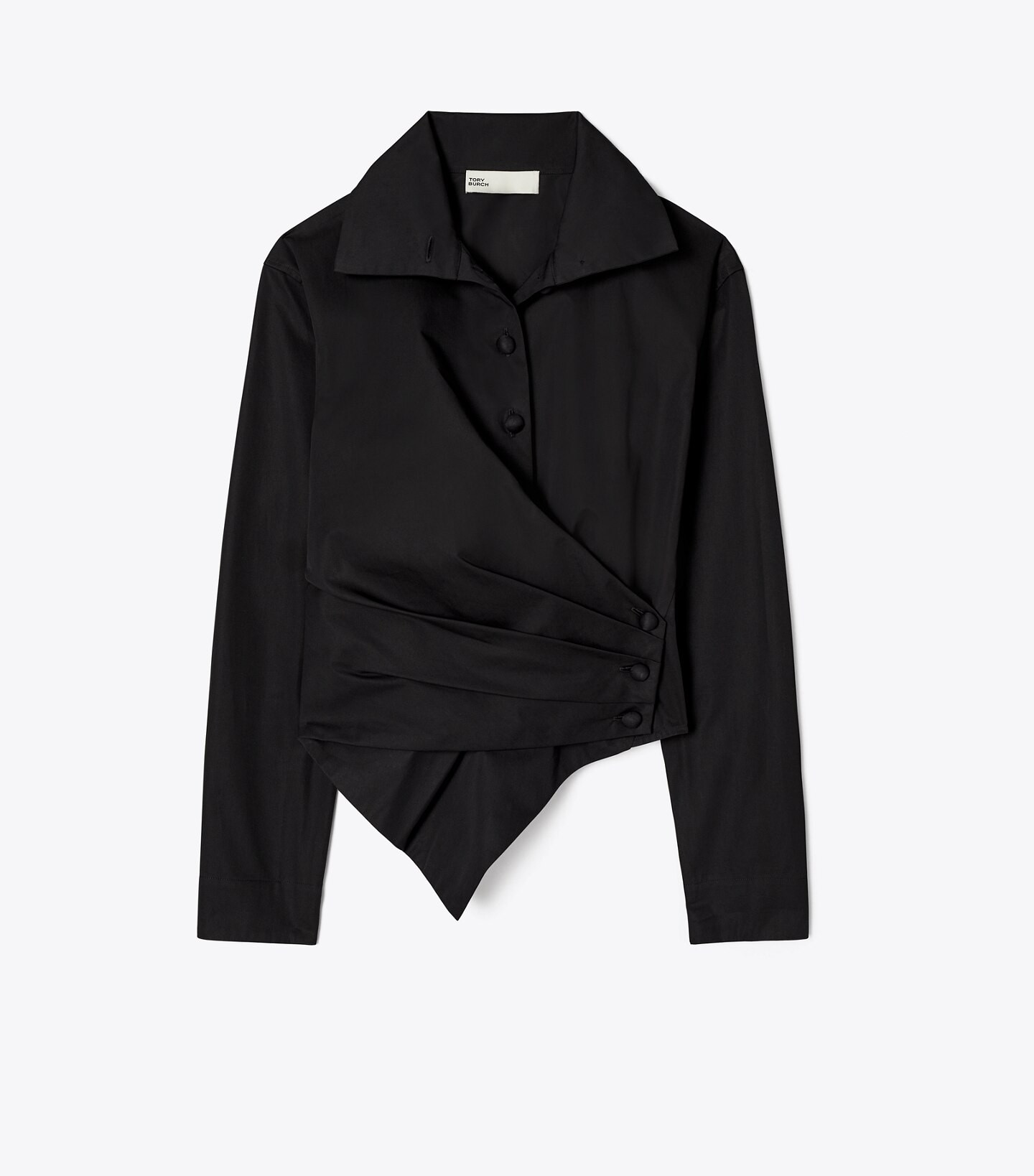 POPLIN WRAP SHIRT | Tory Burch (US)