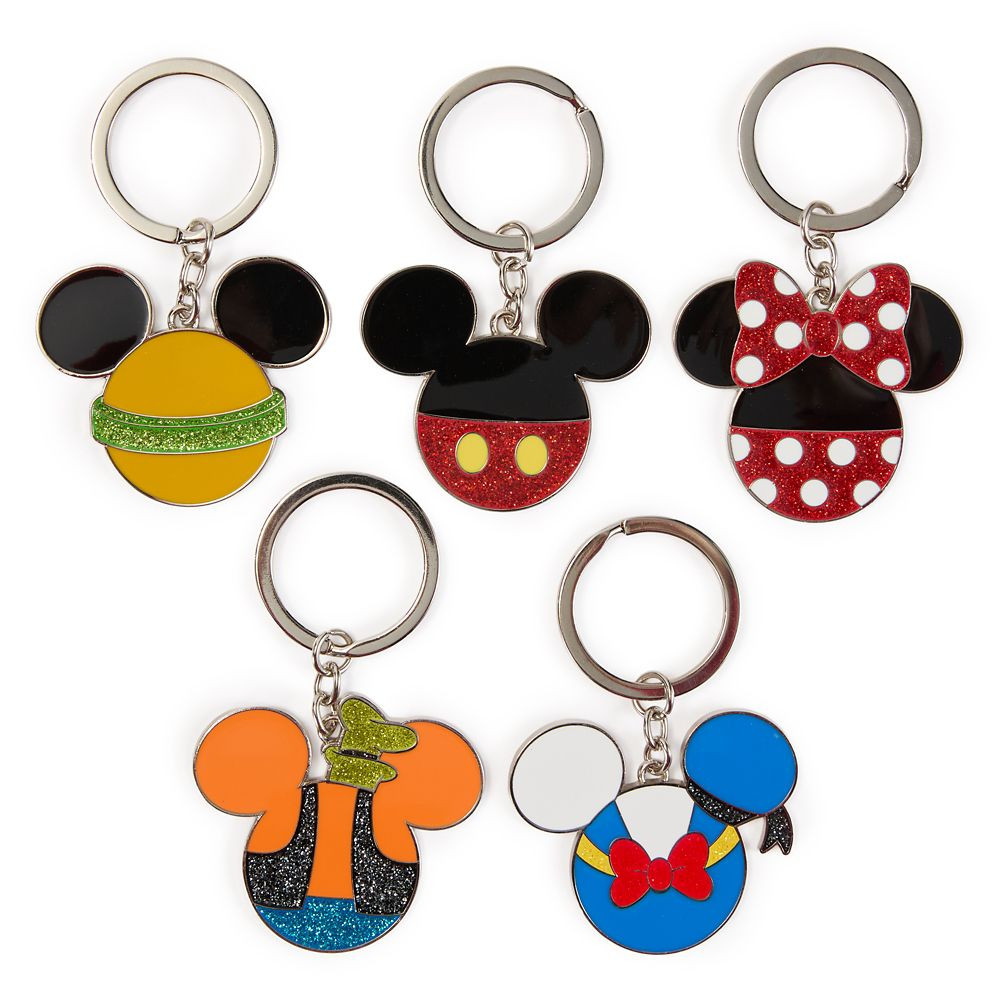 Mickey Mouse and Friends Icon Keychain Set | Disney Store
