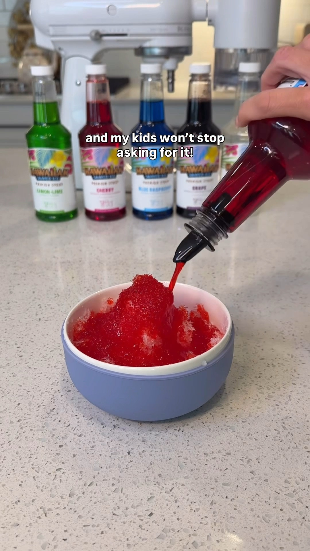 this took 10 seconds… and now my kids won’t stop asking for it 😂

just turned regular ice into the softest, fluffiest shaved ice at home and I’m not kidding when I say this is about to be on repeat all summer

no extra appliances, no complicated setup… just something I already had sitting on my counter

the easiest little “fun mom” win 🙃

save this for when it’s hot and you need something quick

#LTKmomlife #LTKKids