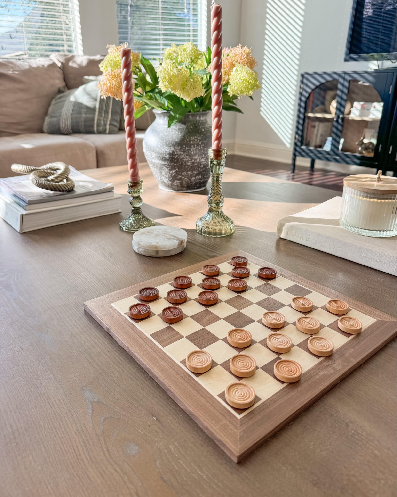 Spring coffee table decor styling

#LTKFindsUnder50 #LTKSeasonal #LTKHome