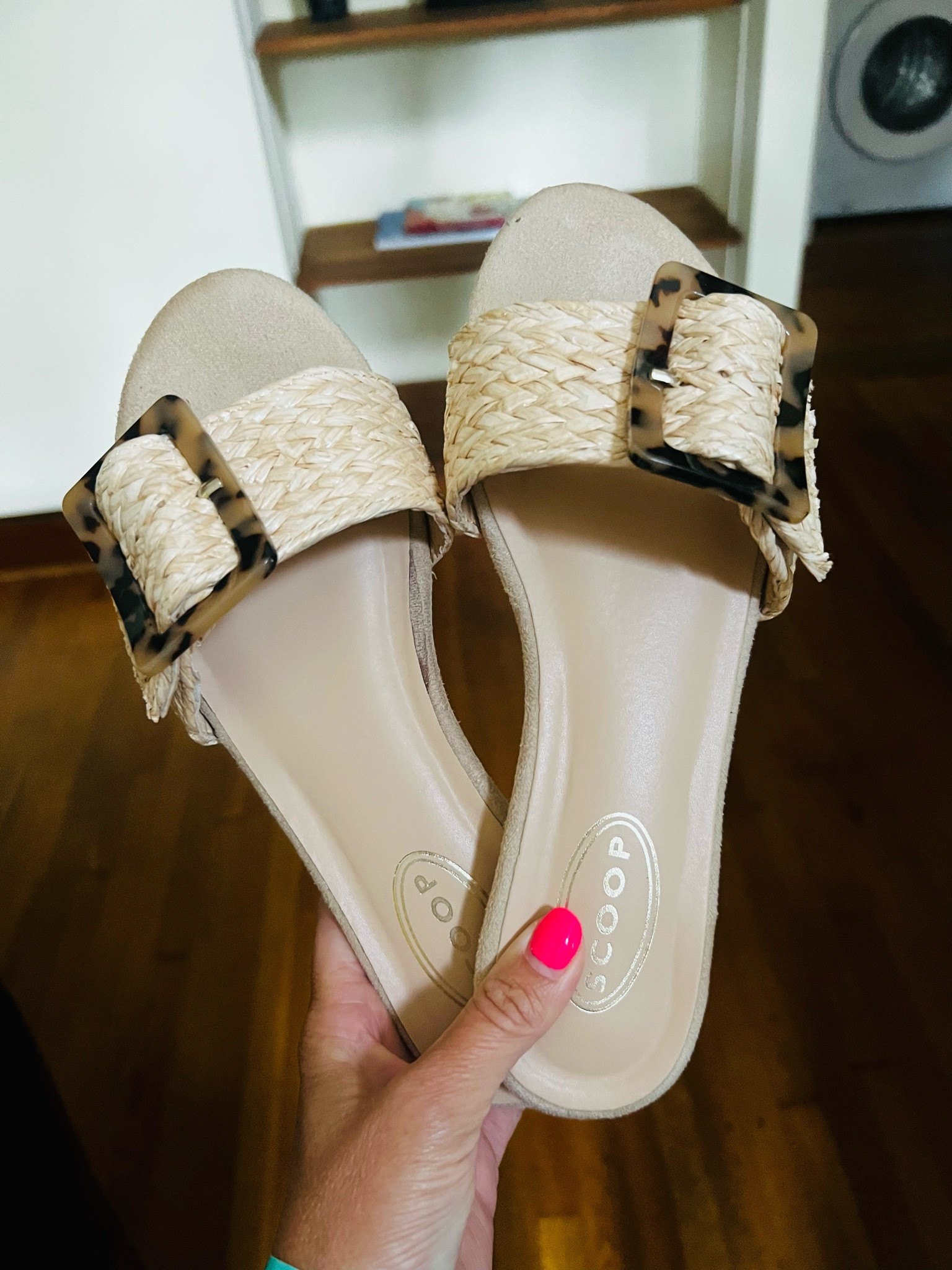 Love these adorable Wal-Mart sandals! So versatile. TTS wearing an 8. Comes in other colors  

#LTKFind #LTKunder50
