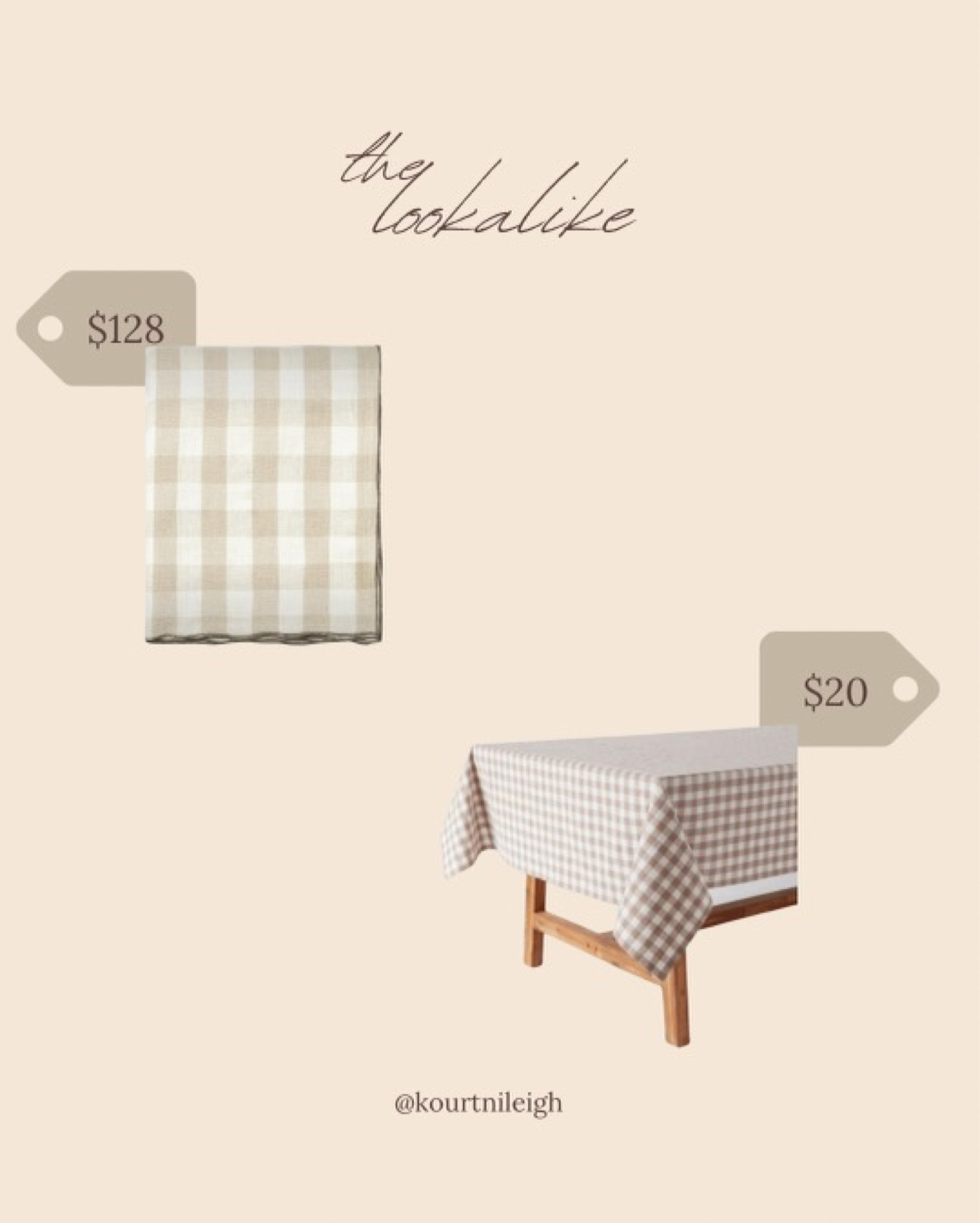 This weeks lookalike is a fraction of the cost, $20! We own the lookalike and it’s perfect for the hosting during the holidays. 

#LTKHoliday #LTKhome #LTKunder50