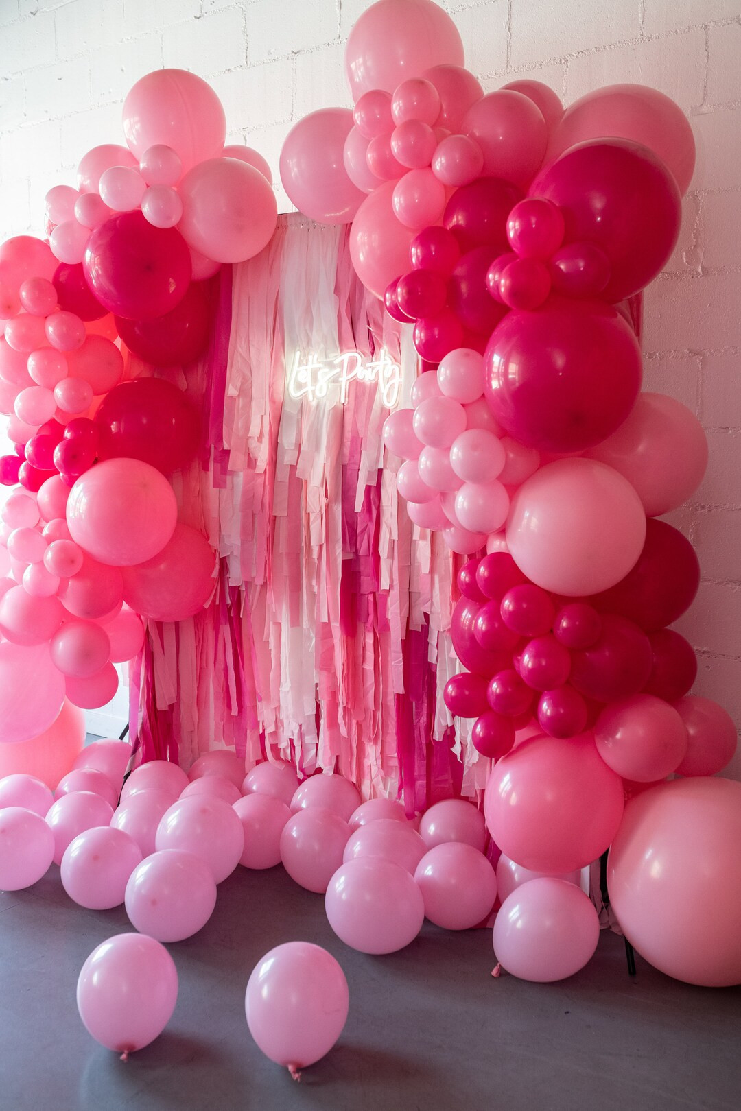 Pink Barbie Themed Party - Pink Photo Backdrop Pink Party Decor for Bachelorette Party - pink Bac... | Etsy (US)