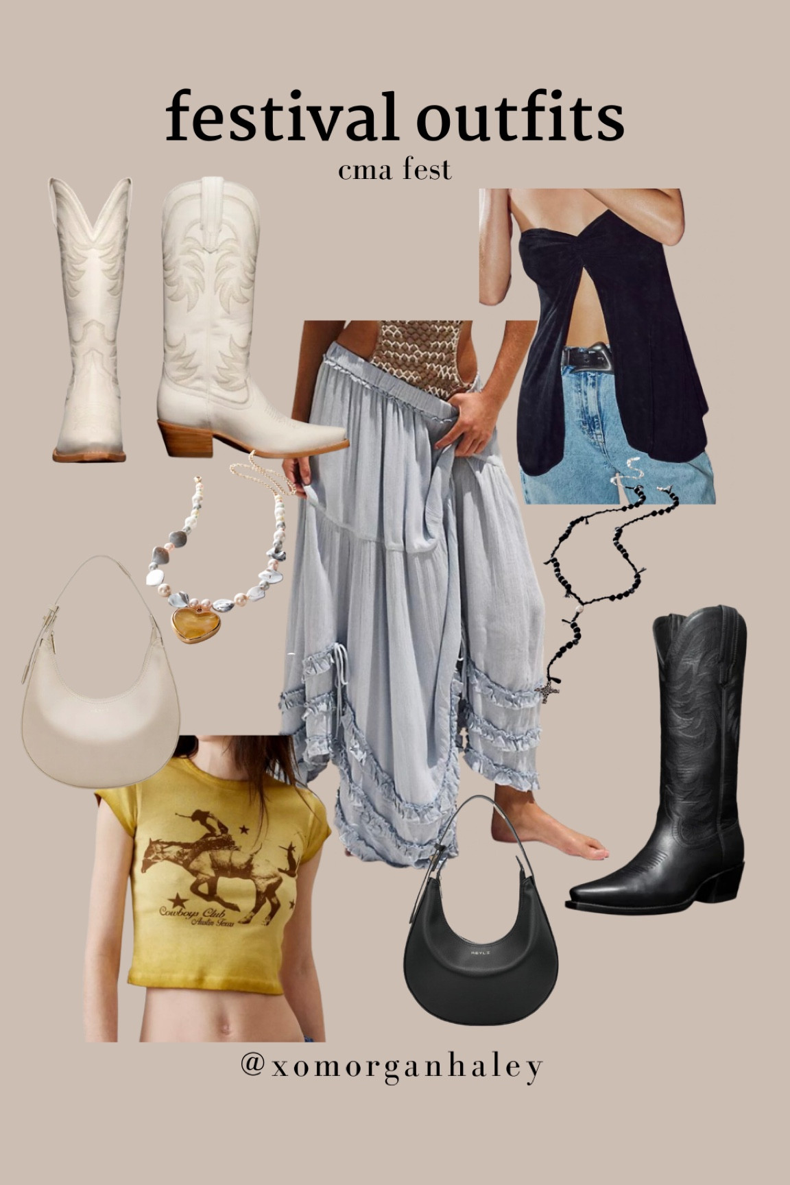 Festival outfit ideas with a flowy maxi skirt! My favorite piece to wear right now. I do size XL in all (I’m going to try a large in this skirt too) 

#LTKMidsize #LTKStyleTip #LTKFestival