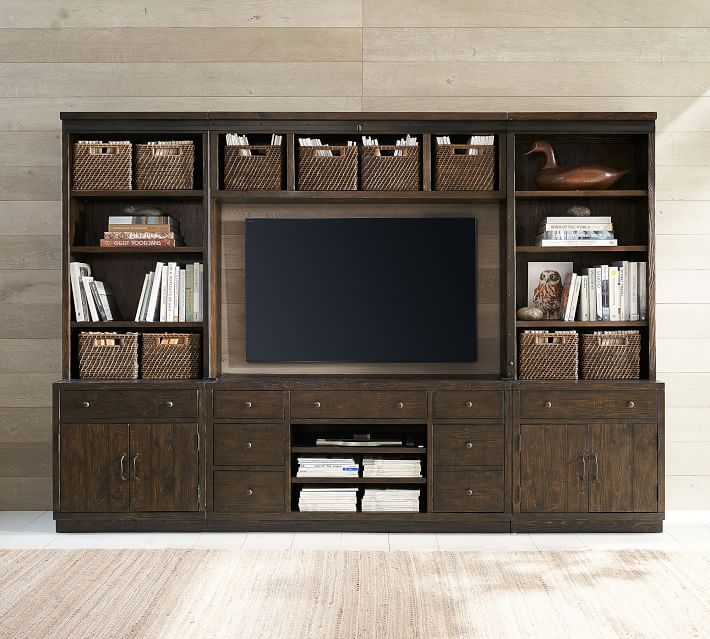 Build Your Own - Kenwood Modular Media Suite | Pottery Barn (US)