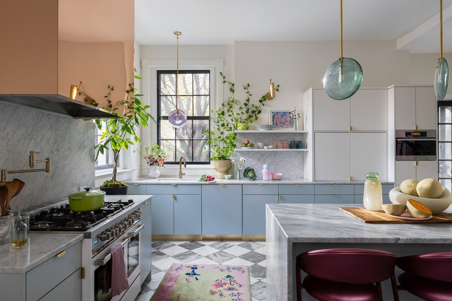 ✨ Transformation Tuesday ✨⁠
From checkerboard charm to bold, modern beauty — swipe to see this kitchen’s journey from vintage bones to vibrant soul. We kept the character (hello, stunning windows!) and added fresh color, luxe marble, and plenty of personality. Proof that even the most classic spaces can get a stylish second act. 💫⁠
⁠
Photo by @jljordanphotography⁠
Styling by @kimberlyswedelius⁠
⁠
#TransformationTuesday #KitchenMakeover #BeforeAndAfter #InteriorDesign #BethanyAdamsInteriors #ModernVictorian #KitchenGoals

#LTKHome #LTKdayinmylife #LTKfoodie