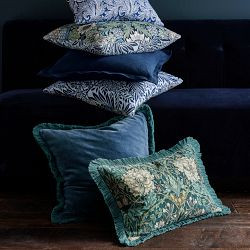 Morris & Co. x Williams Sonoma Home Honeysuckle and Tulip Pillow Cover | Williams-Sonoma