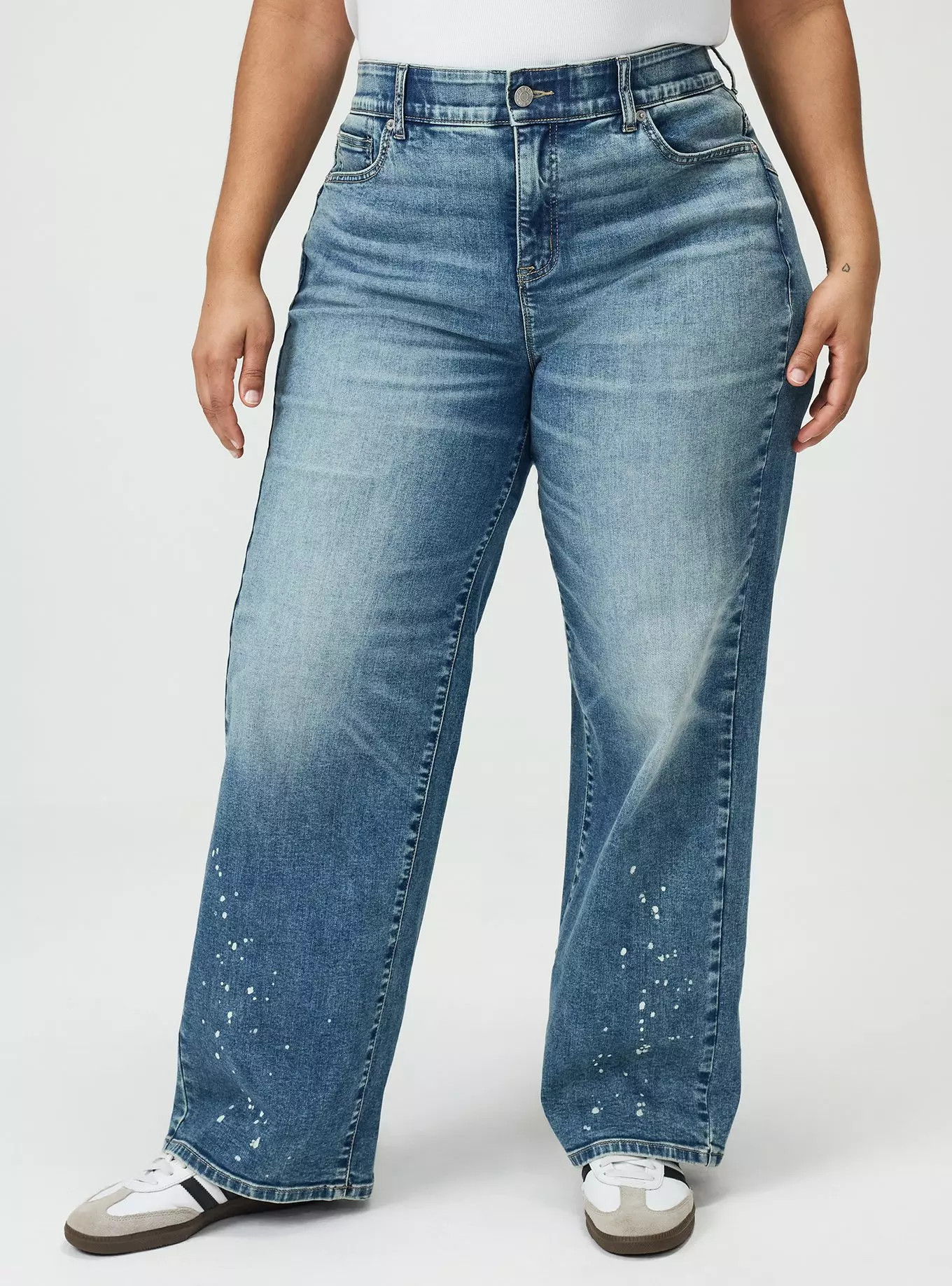 Bombshell Wide-Leg High-Rise Jean | Torrid (US & Canada)