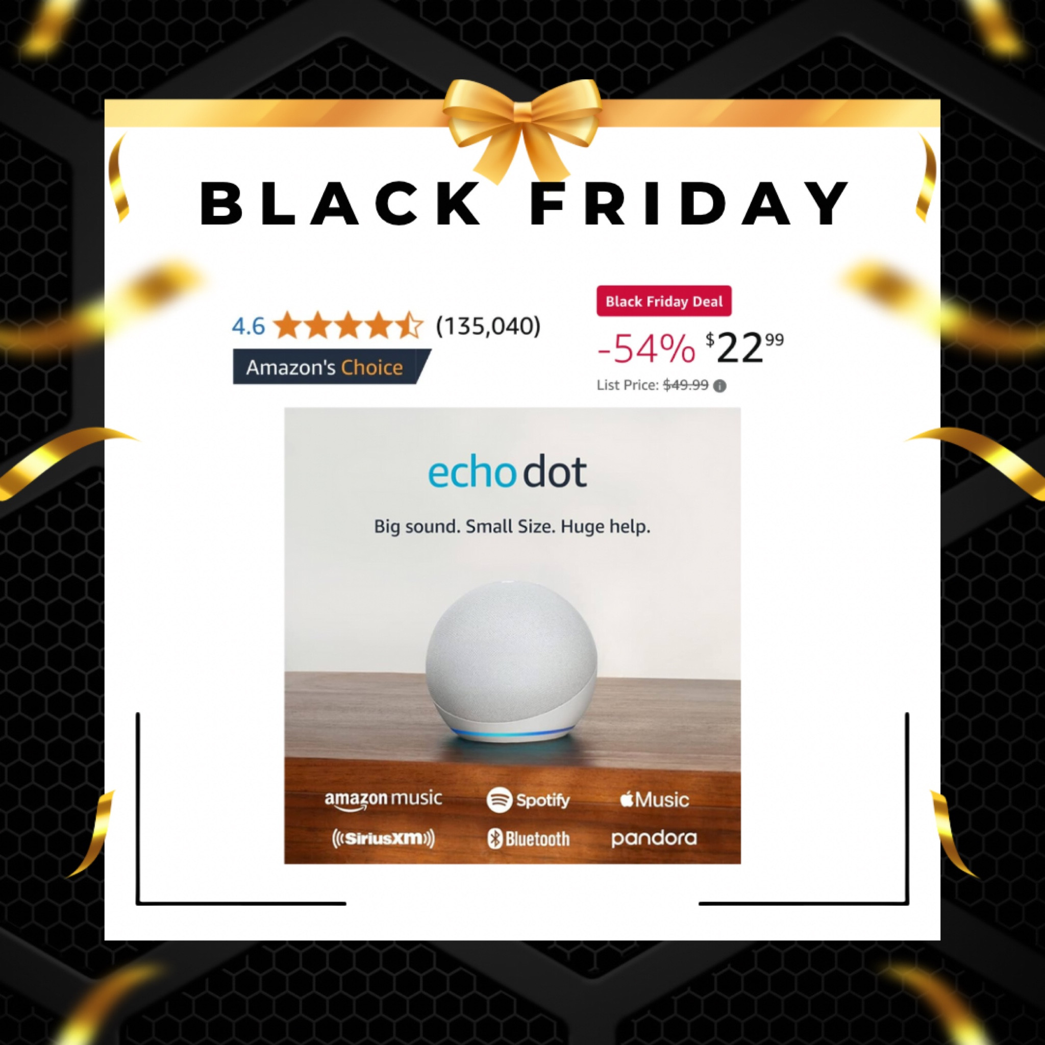 Black Friday Deal! Echo Dot 

#LTKGiftGuide #LTKCyberWeek #LTKSaleAlert