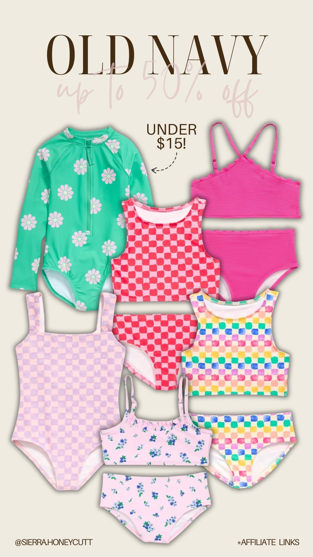 CUTE new swim from Old Navy!! Run while these are on sale 🏃‍♀️ 

Seasonal girls swim floral checkered unique trending colorful pink vibrant green purple patterned 

#LTKKids #LTKSeasonal #LTKmomlife