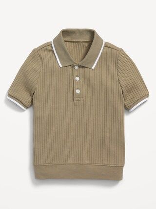 Unisex Rib-Knit Polo Shirt for Toddler | Old Navy (US)