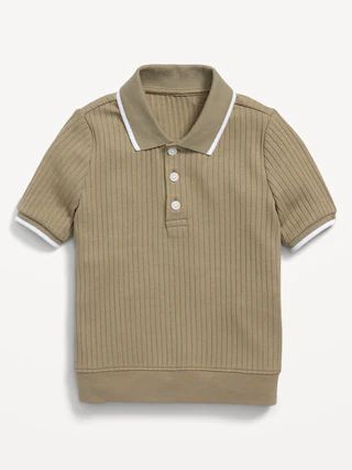 Unisex Rib-Knit Polo Shirt for Toddler | Old Navy (US)