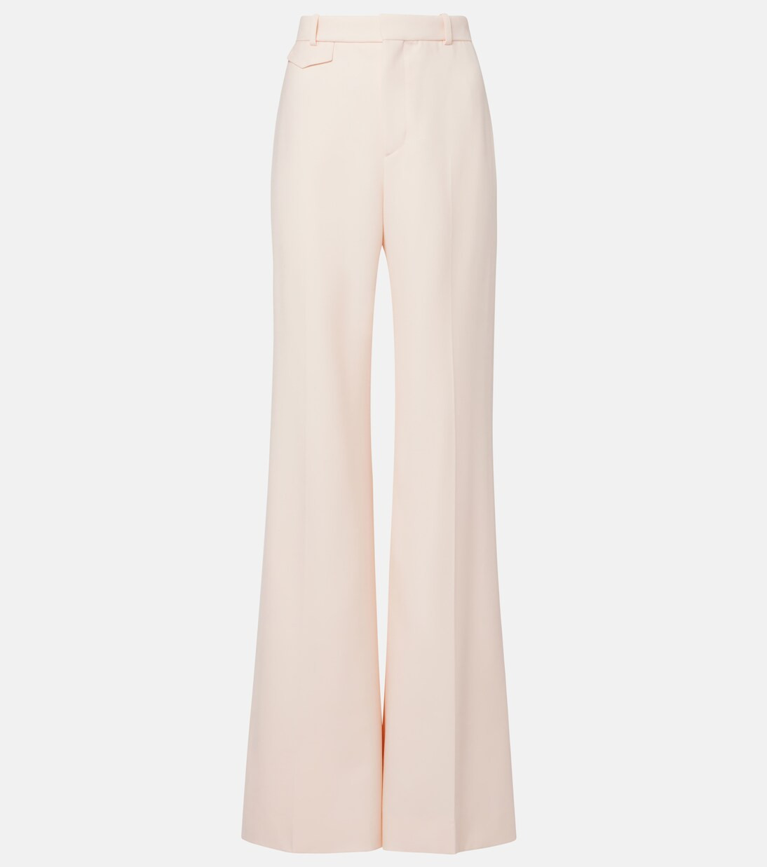 Virgin wool gabardine flared pants | Mytheresa (UK)