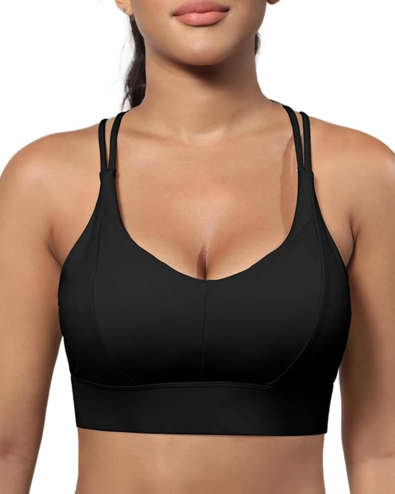 Grace Form Sports Bra for Women Strappy Medium Support Push Up Padded Sports Bra for Running Work... | Amazon (CA)