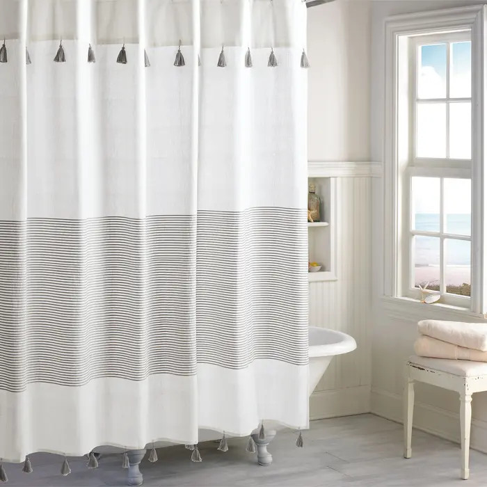 Peri Home Panama Stripe Shower Curtain | Nordstrom | Nordstrom