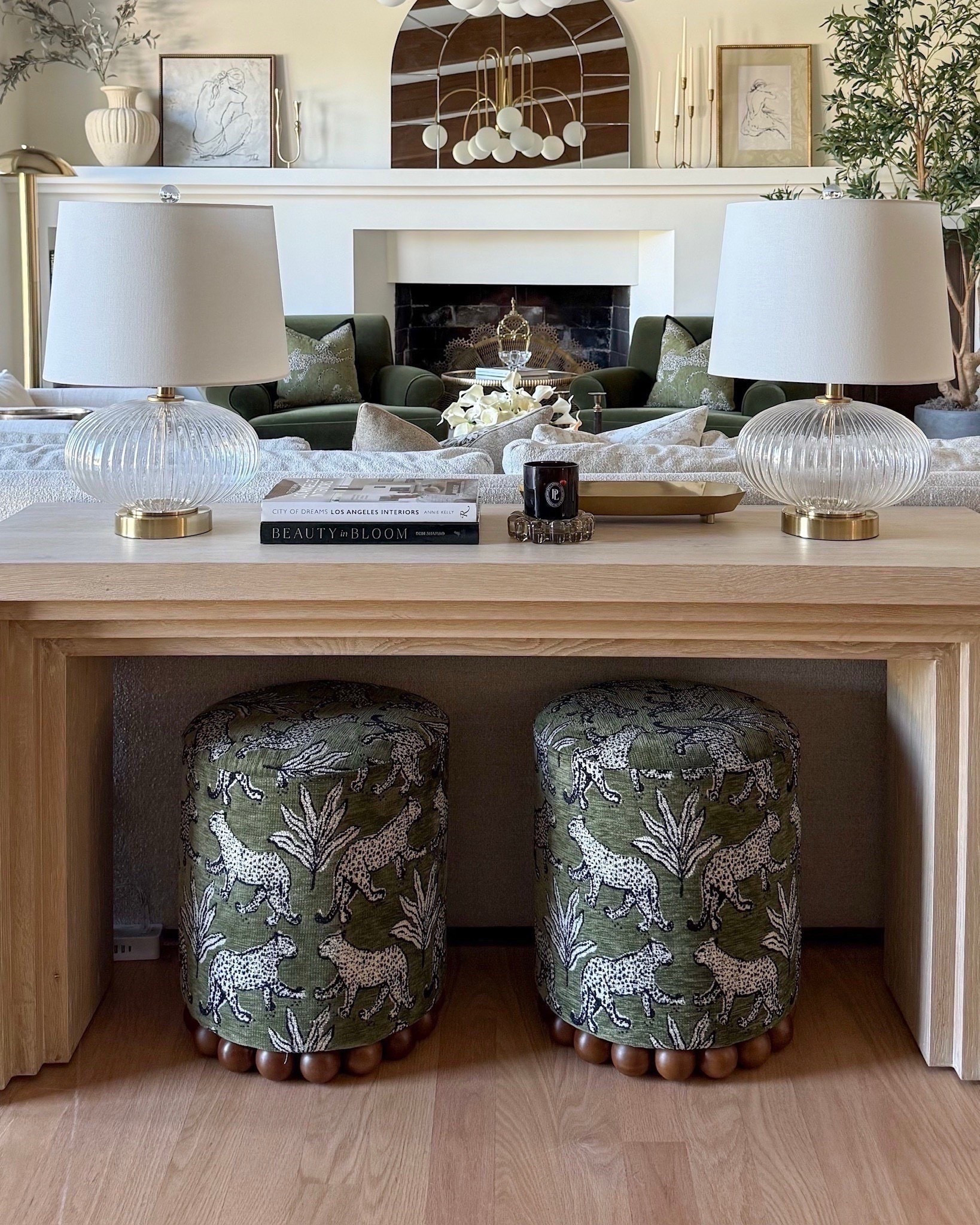 Console table styling featuring these gorgeous fluted table lamps and new ottomans!



#LTKHome #LTKFindsUnder50 #LTKFindsUnder100