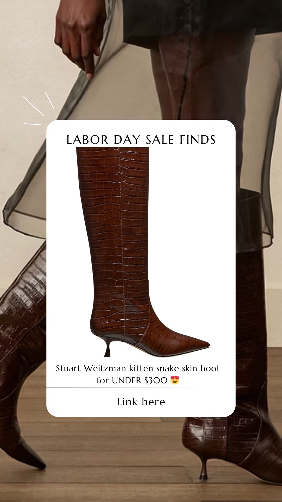 Brown boots. Stuart weitzman. Knee high boots. Croc boots. Kitten heel boots. Boots. Fall shoes. Brown shoes. 

#LTKSeasonal #LTKSaleAlert #LTKShoeCrush