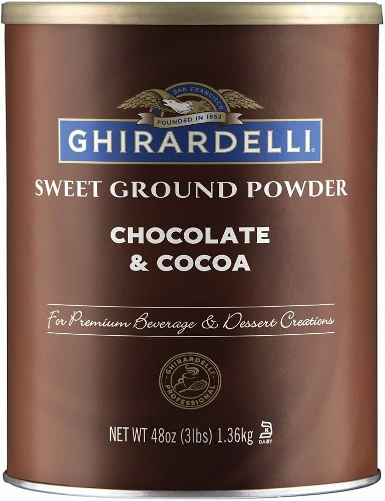 Ghirardelli Sweet Ground Chocolate and Cocoa | 3 lb. | Baking & Desserts | Amazon (US)