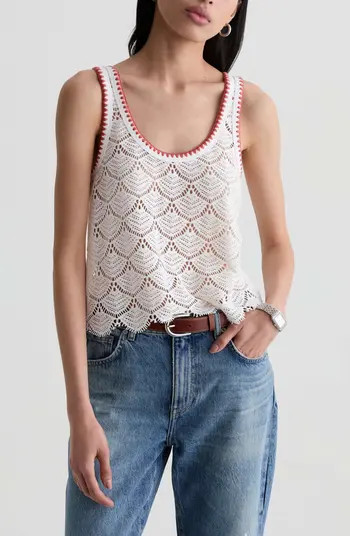 Bianca Openwork TankAG | Nordstrom