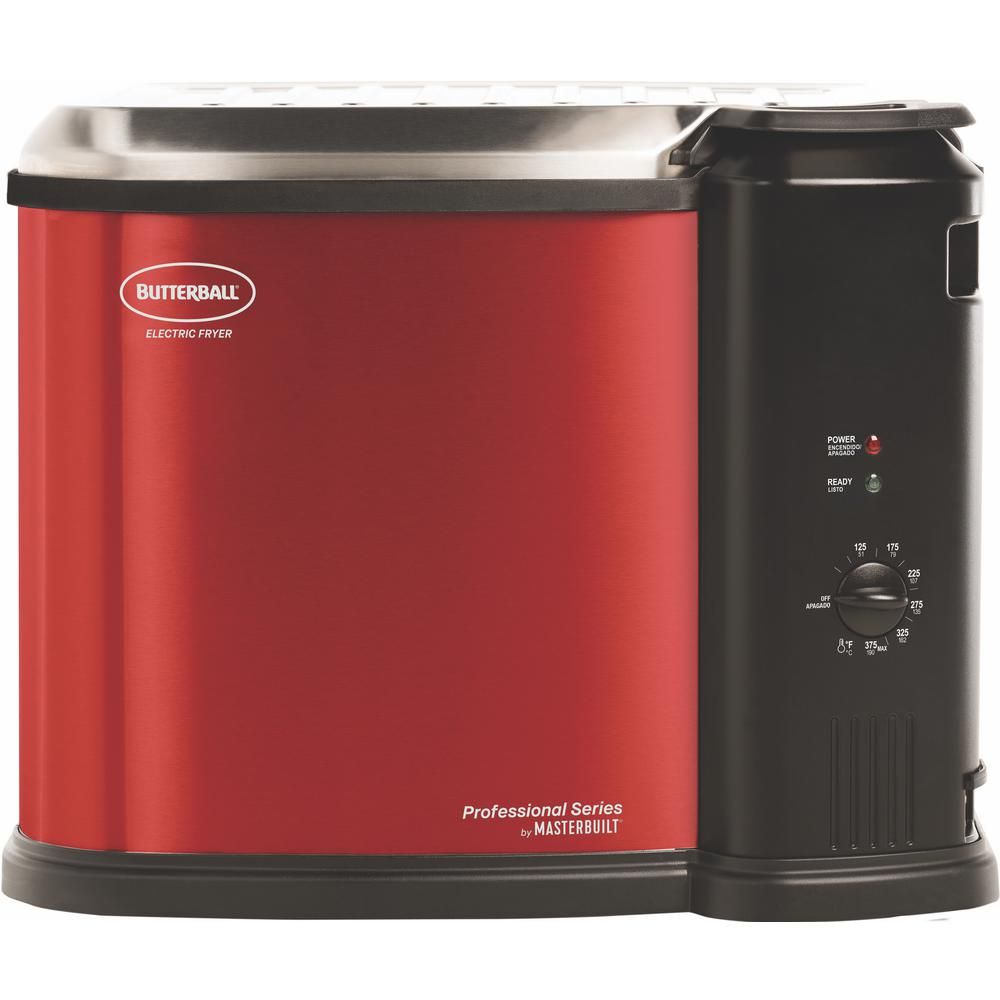 Butterball XL 10.57 Qt. Red Electric Fryer-MB23012718 - The Home Depot | The Home Depot