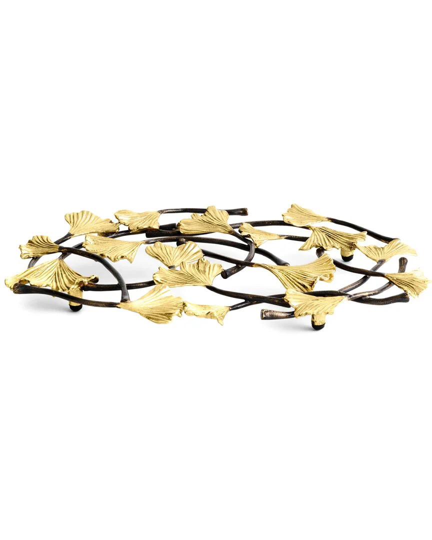Michael Aram Golden Ginkgo Trivet | Shop Simon