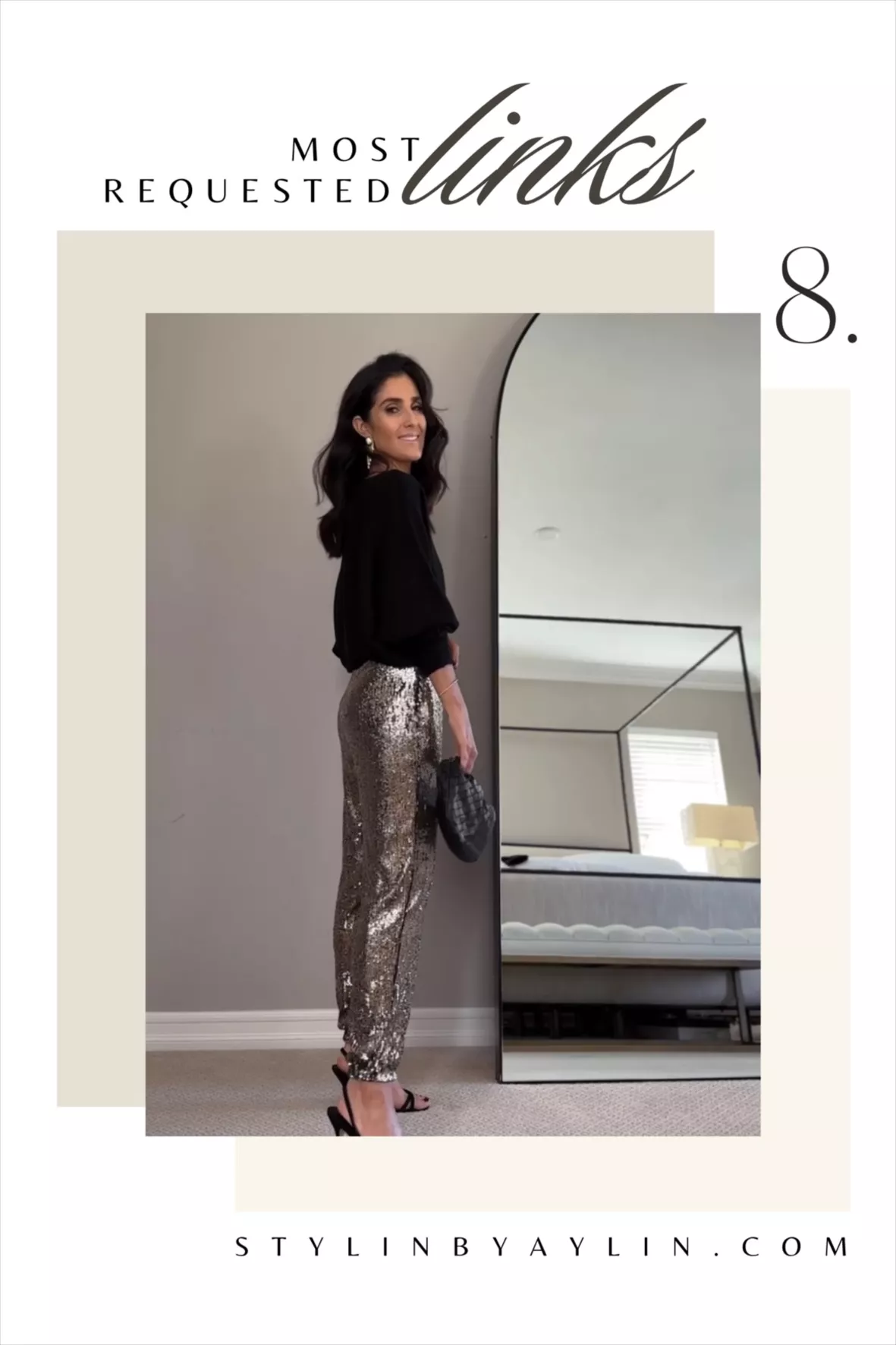 Super High Waisted Sequin Leggings curated on LTK