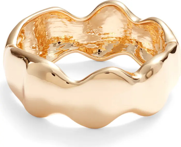 Wavy Metal Cuff Bracelet | Nordstrom Rack