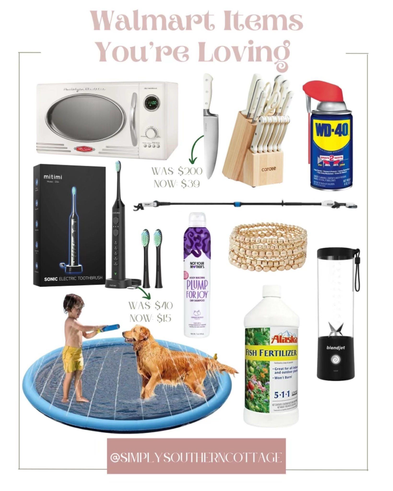 Walmart Items Youre Loving!


walmart finds, walmart favorites, home inspo, home favorites, microwave, haircare, knife set, bracelets, splashpad

#LTKHome #LTKSeasonal
