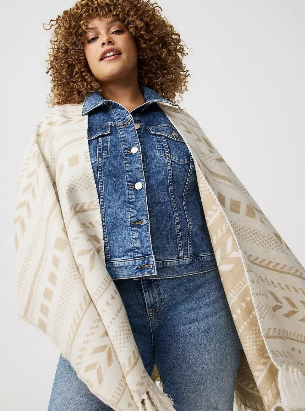 Western Fringe Ruana | Torrid (US & Canada)