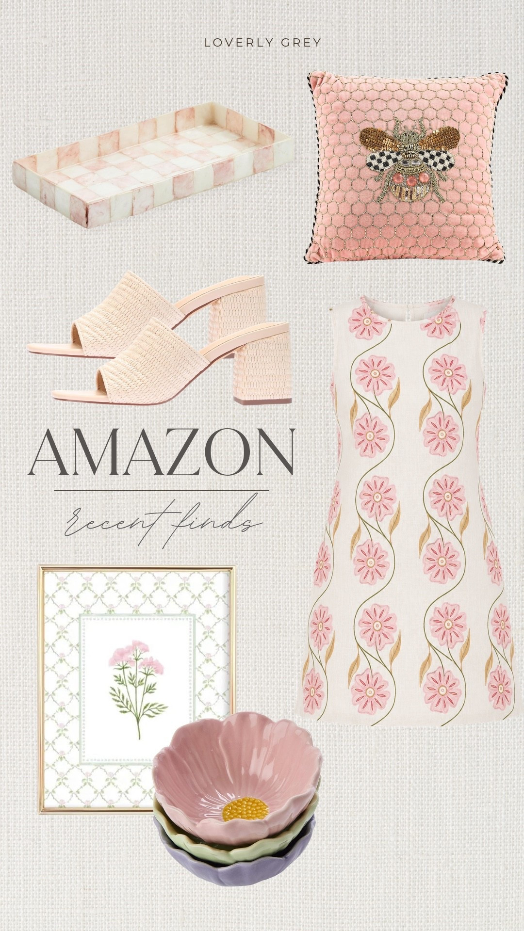 Soft pink finds that instantly brighten up a space or outfit. From the floral dress to the decorative accents, these are such fun pieces for summer.

#LTKdayinmylife #LTKHome #LTKSeasonal