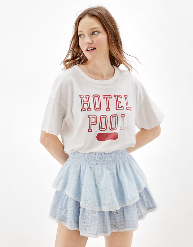 AE Oversized Graphic True Tee | American Eagle Outfitters (US & CA)