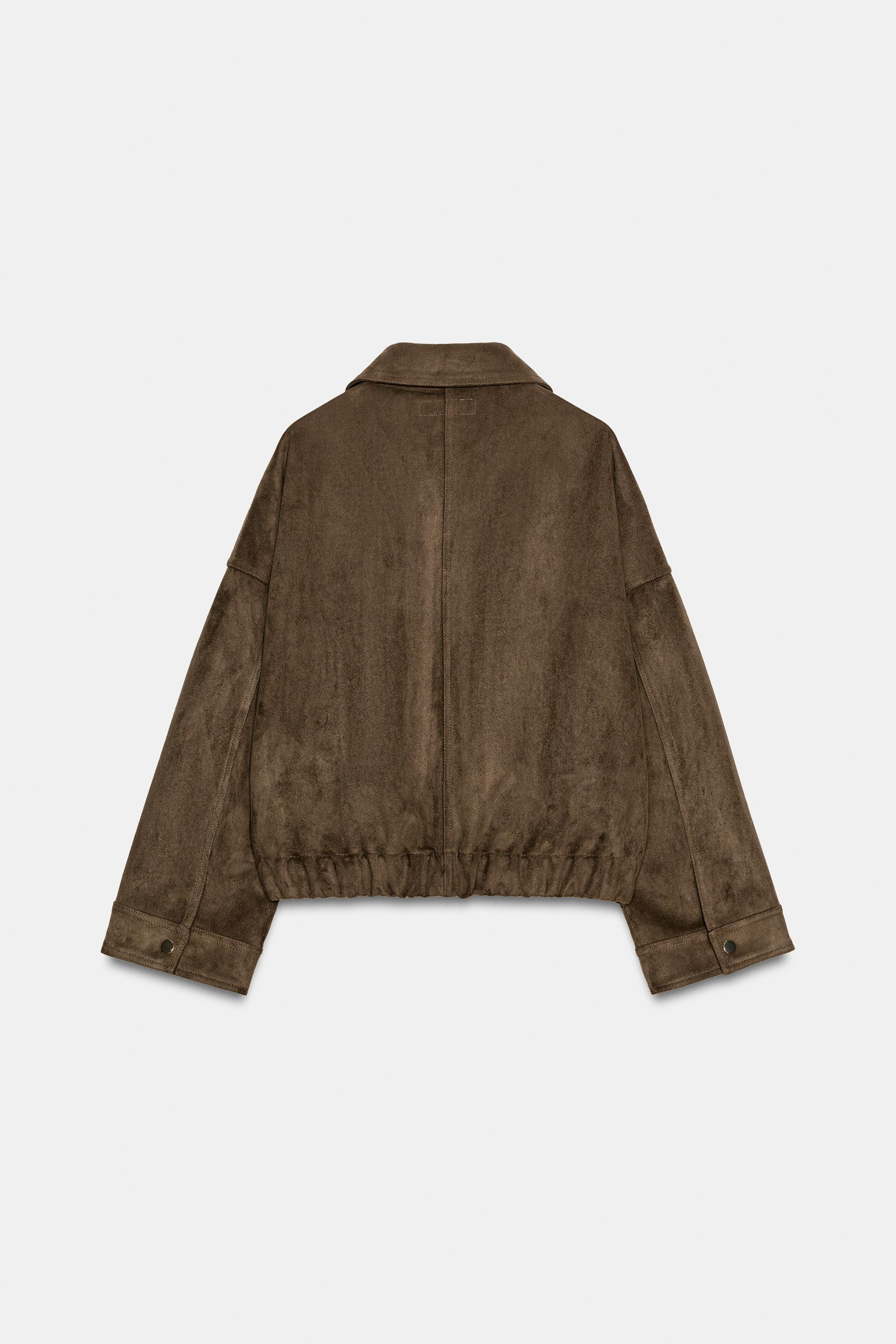 FAUX SUEDE JACKET | Zara AU