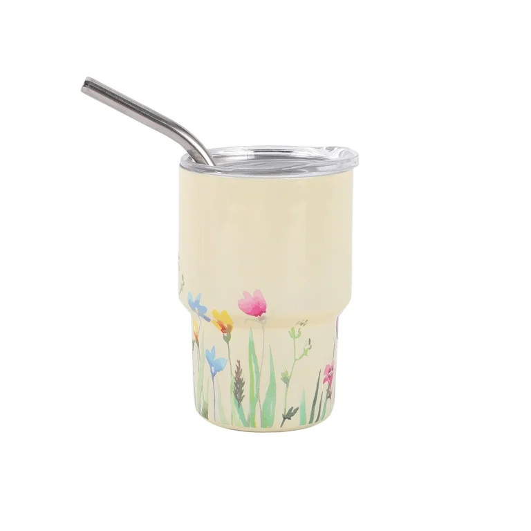 Cook With Color 5oz Double Walled Stainless Steel Mini Tumbler, Vacuum Insulated, Reusable Cup, S... | Walmart (US)