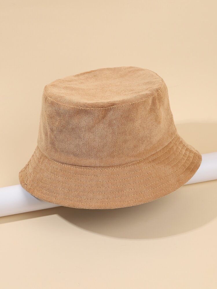 Corduroy Bucket Hat | SHEIN