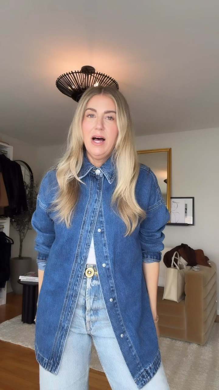 A little denim on denim moment ✨

#LTKootd #LTKSaleAlert #LTKTravel