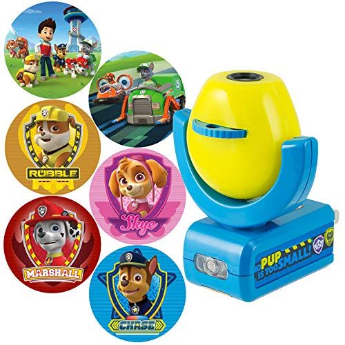 Projectables 30605 Paw Patrol 6-Image LED Plug-In Night Light, Yellow and Blue, Light Sensing, Auto  | Amazon (US)