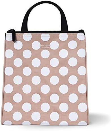 Kate Spade New York Portable Soft Cooler Lunch Bag with Silver Insulated Interior Lining and Stor... | Amazon (US)