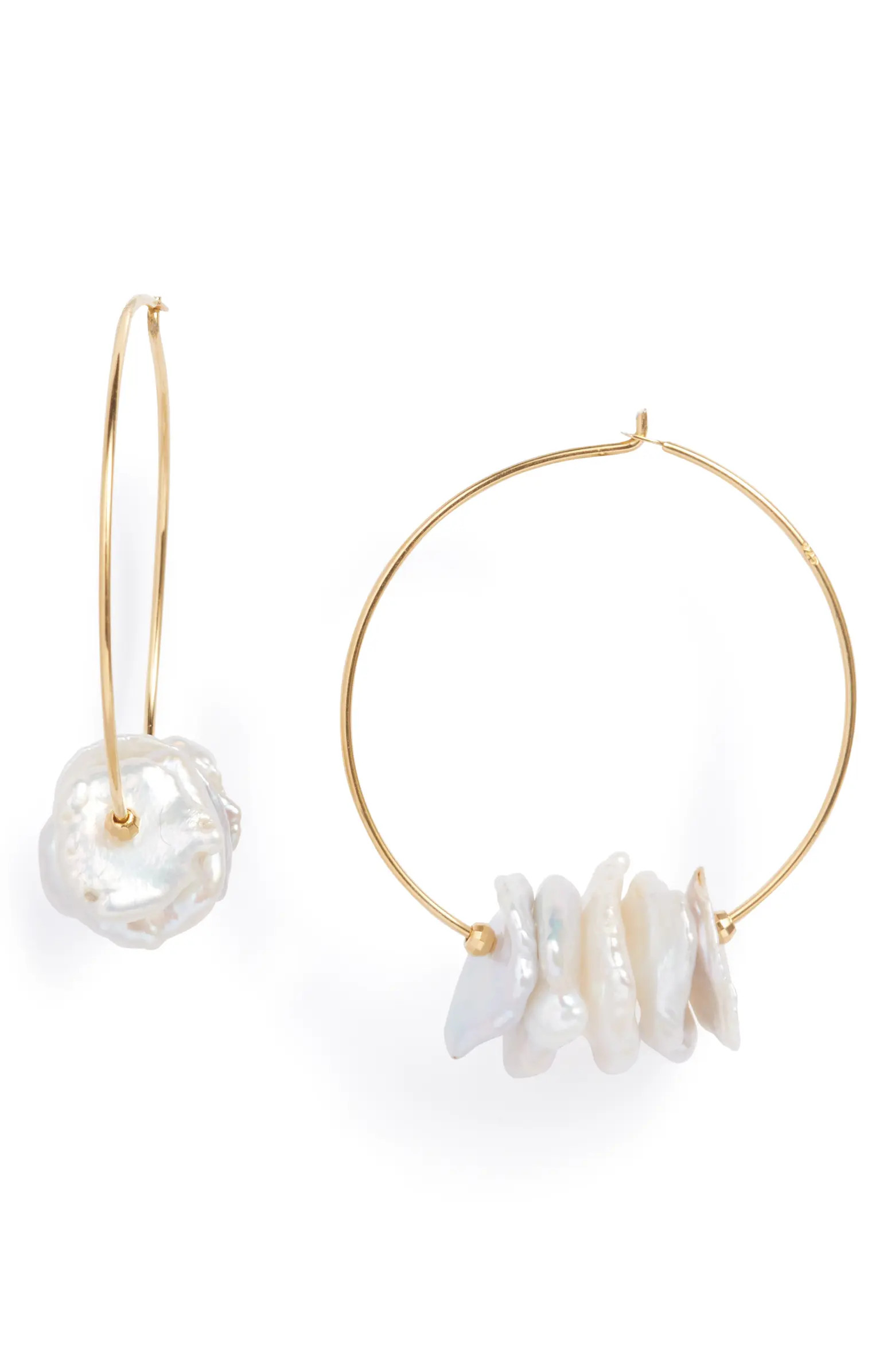 Chan Luu Abacus Hoop Earrings | Nordstrom | Nordstrom