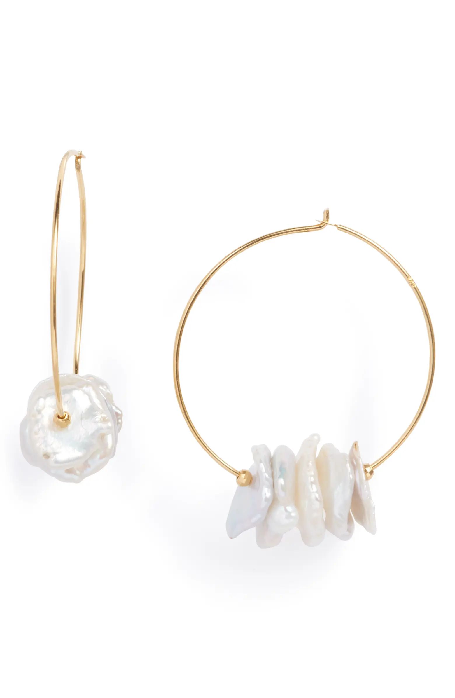 Chan Luu Abacus Hoop Earrings | Nordstrom | Nordstrom