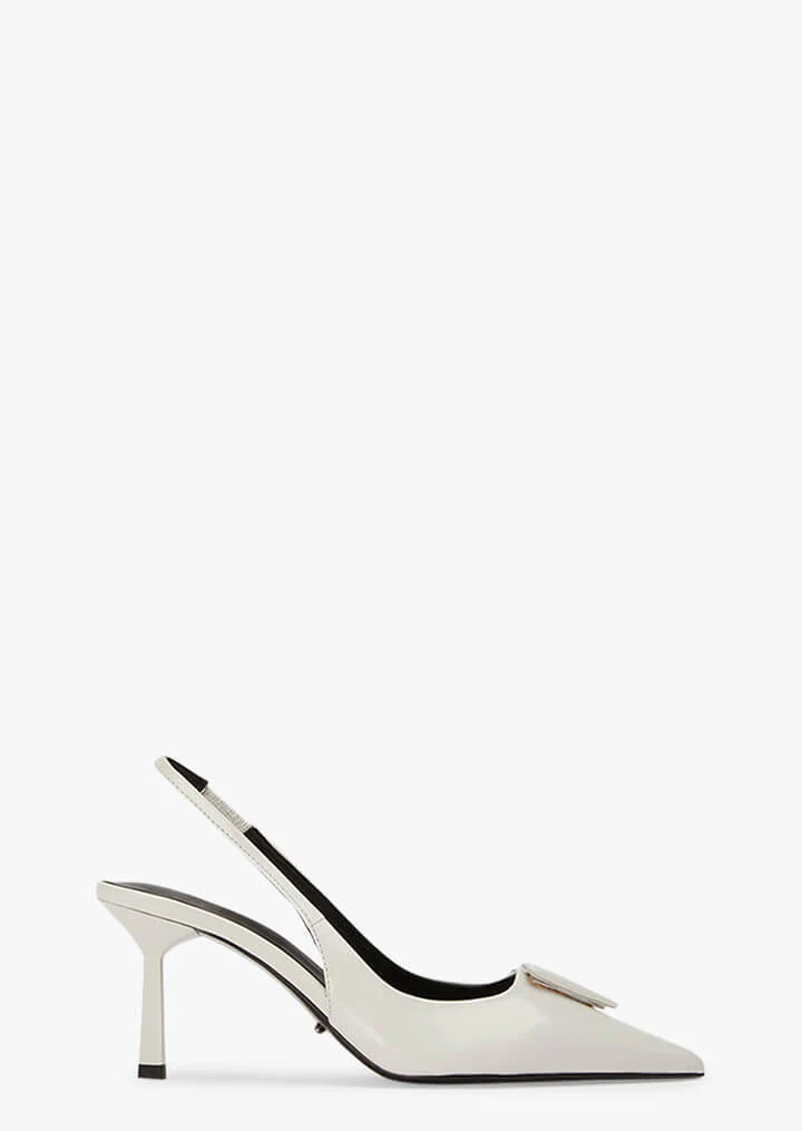 Bertie White Hi Shine Heels | Heels | Tony Bianco | Tony Bianco (Australia & New Zealand)