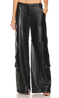 Amanda Uprichard Lucas Pants in Black from Revolve.com | Revolve Clothing (Global)