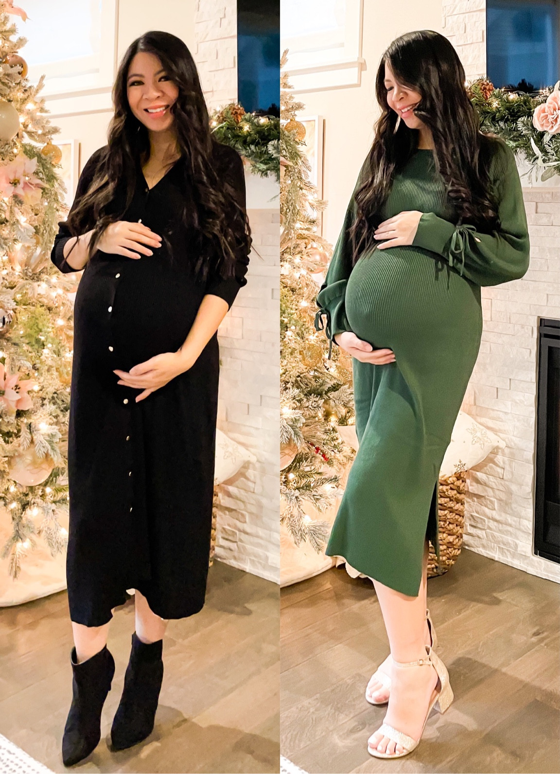 Bump friendly sweater midi dresses, maternity fall fashion, Walmart fashion under $40

#LTKHoliday #LTKunder50 #LTKbump