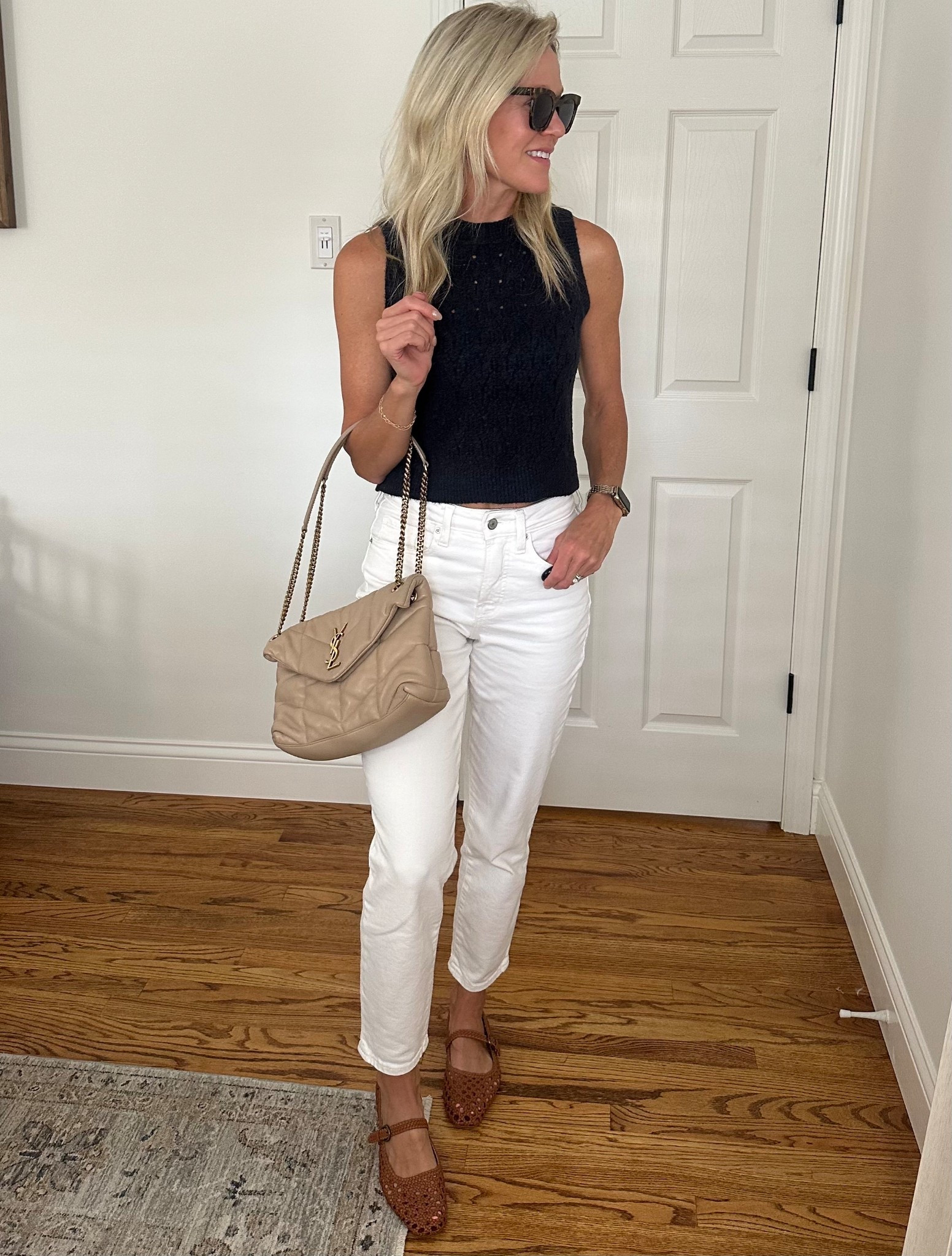 My sweater tank is 20% off today and comes in more colors. Also loving these comfy Mary Jane’s for fall! @target #targetstyle #targetfinds 

Top- small
Jeans- size 0

#LTKStyleTip #LTKSaleAlert #LTKFindsUnder50