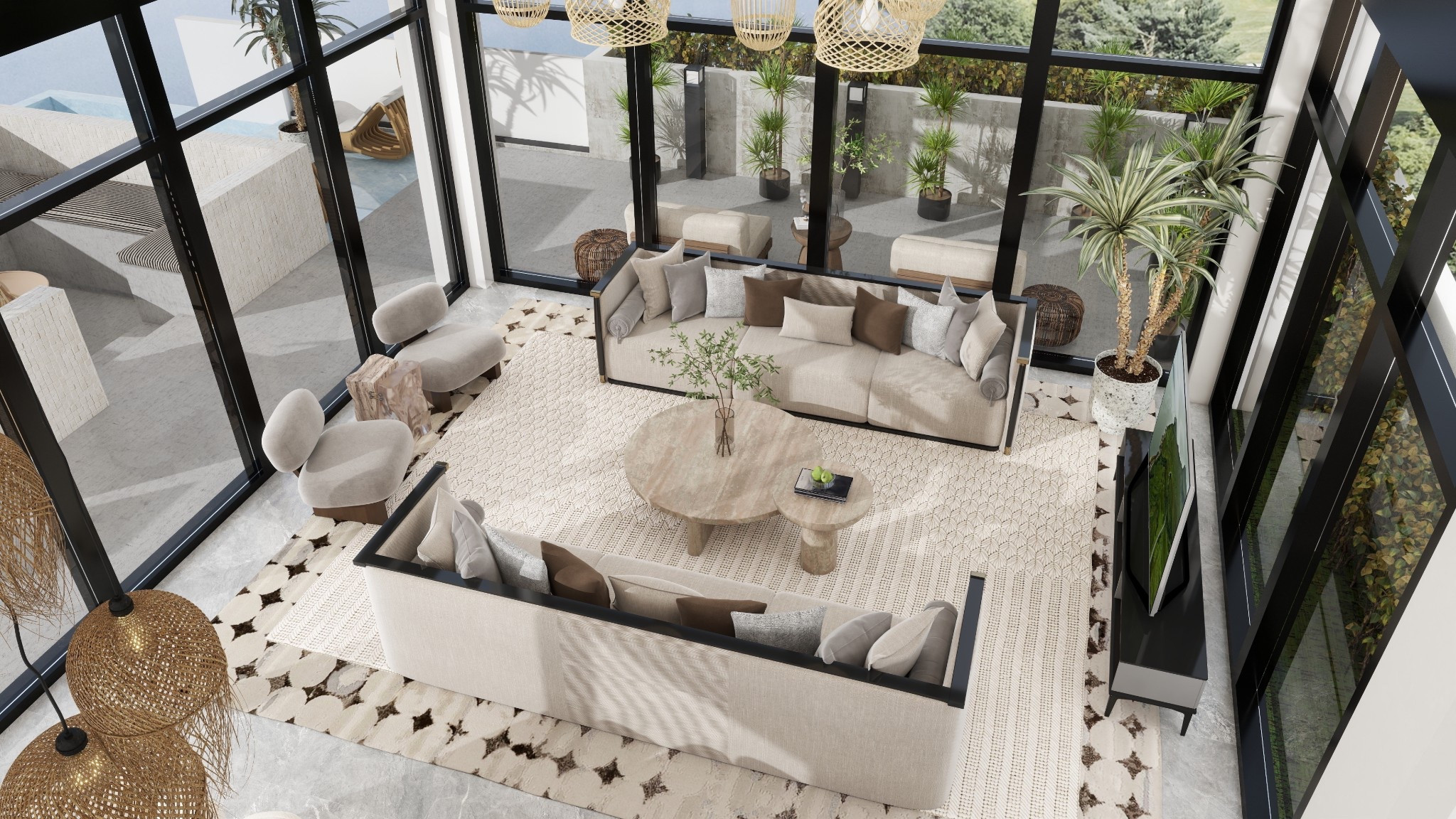 Beautiful living room on the coast!🌴😍

 Interested in our interior design? (jessicaderasinteriordesign.com) to schedule a 30min free Discovery call! We’d love to design your home. 

#LTKStyleTip #LTKFamily #LTKHome