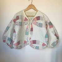 Mesa Workshop Timeless American Vintage Repurposed/Reworked Patchwork Quilt Jacket/Coat | Etsy (US)